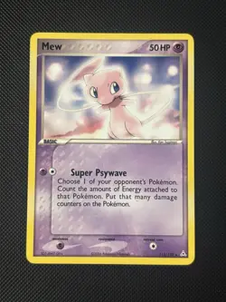 Mew 111/110 - Non Holo - Holon Phantoms DVD Promo - NOT SEALED - Lightly Played - Image 1