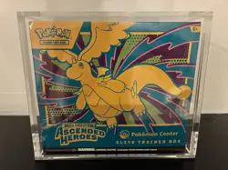 PokemonTCG Ascended Heroes Pokemon Center ETB Acrylic Case - Tear In Plastic - Image 1