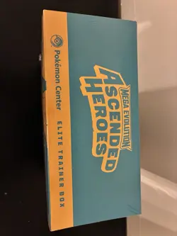 PokemonTCG Ascended Heroes Pokemon Center ETB Acrylic Case - Tear In Plastic - Image 5