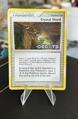 Pokemon TCG Trainer Crystal Shard Ex Deoxys Holo 2005 85/107 - Image 1