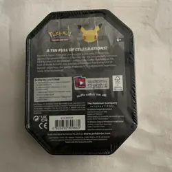 Pokemon TCG 25th Anniversary Celebrations Tin Dark Sylveon V Factory Sealed New - Image 2