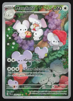 Maushold 226/193 Illustration Rare Paldea Evolved Pokemon Near Mint - Image 1