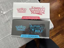 POKEMON BLACK BOLT & WHITE FLARE ELITE TRAINER BOX ETB SET OF 2. - Image 3