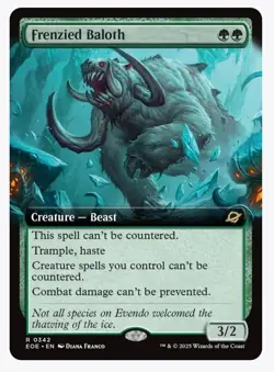 Frenzied Baloth (Extended Art) Edge of Eternities Regular - Image 1