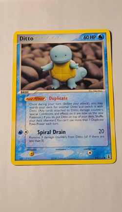 Pokemon 2005 Delta Species Ditto [Squirtle] 64/113 LP - Image 1