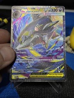 Pokemon Phantasmal Flames PFL EN Mega Sharpedo ex - 127/094 SIR Mint/NM - Image 2