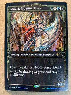 MTG 1x GILDED FOIL Atraxa, Praetors' Voice 453 Secret Lair Drop Magic the x1 NM - Image 1