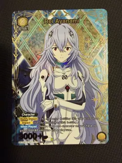 Union Arena: Evangelion - Rei Ayanami (R*) - UE15BT/EVA-1-004 - Image 1