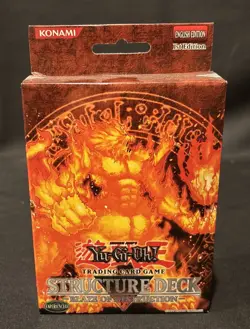 2005 Yugioh Blaze Of Destruction 1st Edition Structure Deck -Factory Sealed - Image 1