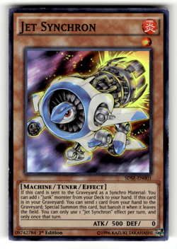 Jet Synchron SDSE-EN001 Super Rare Structure Deck: Synchron Extreme LP - Image 1