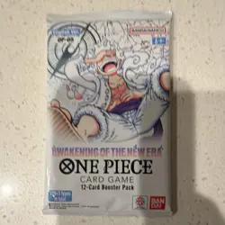 Bandai One Piece Card Game Awakening of the New Era Booster Pack 12-Card - Image 1