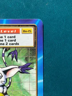 BO-15 Gatomon Gold Name Text Digimon Card Digi-Battle Series 1 1999 Bandai HP - Image 3