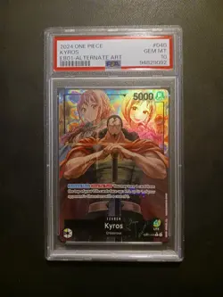 One Piece Card Game TCG Kyros EB01-040 Alt Art PSA 10 - Image 1