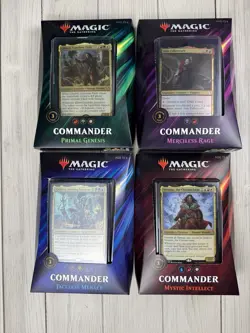 MTG Commander 2019 Complete Set - All 4 Decks SEALED Magic the Gathering - Image 1
