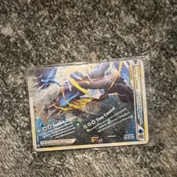 Pokemon Dialga LEGEND Holo Card 102/102 Legend Dragon Type Triumphant Set - Image 1