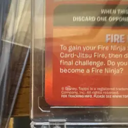 Club Penguin Fire Ninja 27/28 Power Card Topps Trading Card Game English - Image 4