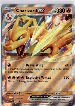 Charizard ex SVP 161 Scarlet & Violet Promo Pokemon Card Trading Card - Image 1