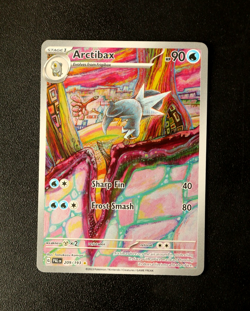 Pokemon Card TCG - Arctibax 209/193 - Paldea Evolved - Illustration Rare - NM ⭐ - Image 1