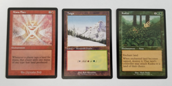 Magic MTG 30th Anniversary Ed - TAIGA - KUDZU - MANA FLARE - All 3 RETRO FRAME - Image 1