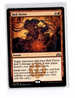 Risk Factor Guilds of Ravnica NM Near Mint - Image 1