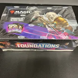 Foundations Play Booster Box New Sealed MTG - Image 1