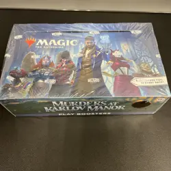 Murders At Karlov Manor Play Booster Box New Sealed MTG - Image 1