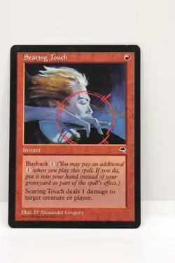 MTG, SEARING TOUCH (x4), MIRAGE, NM, NEVER BEEN PLAYED - Image 1