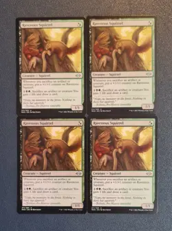 MTG 4 x Ravenous Squirrel - Modern Horizons 2 - MH2 - Near Mint+ - Image 1