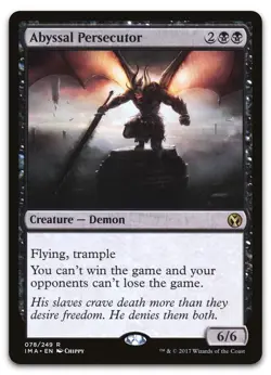 Abyssal Persecutor #78 (NM) Iconic Masters IMA Magic MTG - Image 1