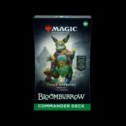 MTG Magic The Gathering Bloomburrow Peace Offering Commander Deck - Image 1