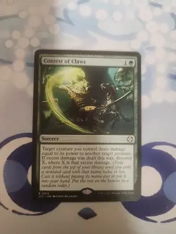 Contest Of Claws (C: The Lost Caverns Of Ixalan)(Rare) - Image 1