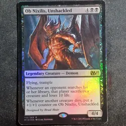 Ob Nixilis, Unshackled - Foil - Magic 2015 / M15 (Magic/MTG) - Image 1