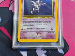 Haunter - Pokemon Card 1999 Fossil 6/62 Vintage - PSA 6 Excellent - Image 4