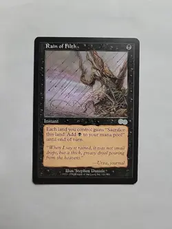 MTG - Rain of Filth _ Urza's Saga Regular Uncommon #151 - Image 1