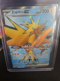 Pokemon TCG Zapdos Ultra Rare Card 192/165 pokemon 151 SLIGHT DAMAGE - Image 1