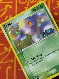 POKEMON TCG EKANS 55/109 REVERSE HOLO STAMPED NM TEAM ROCKET RETURNS - Image 3