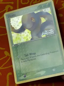 POKEMON TCG EKANS 55/109 REVERSE HOLO STAMPED NM TEAM ROCKET RETURNS - Image 4