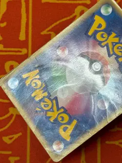POKEMON TCG MEWTWO 107/PCG-P NON HOLO MEIJI CHOCOLATE PROMO DAMAGED JAPANESE - Image 3