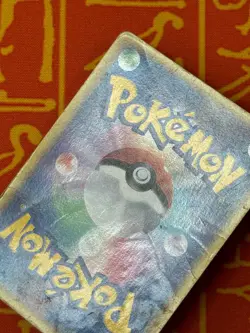 POKEMON TCG MEWTWO 107/PCG-P NON HOLO MEIJI CHOCOLATE PROMO DAMAGED JAPANESE - Image 4