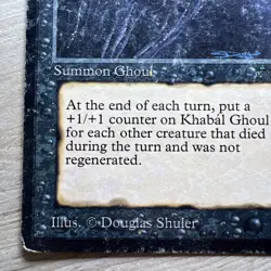 Khabal Ghoul - Arabian Nights - MTG Magic the Gathering - Image 3