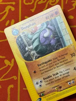 POKEMON TCG DONPHAN 7/147 NON HOLO RARE NEAR MINT AQUAPOLIS - Image 3