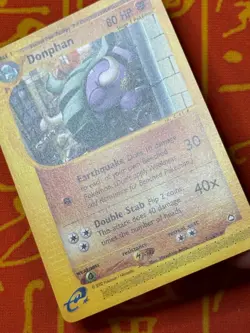 POKEMON TCG DONPHAN 7/147 NON HOLO RARE NEAR MINT AQUAPOLIS - Image 4