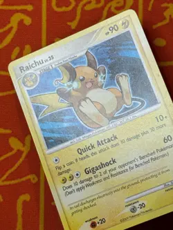 POKEMON TCG RAICHU 77/147 NON HOLO UNCOMMON LIGHT PLAY SUPREME VICTORS - Image 3