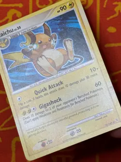 POKEMON TCG RAICHU 77/147 NON HOLO UNCOMMON LIGHT PLAY SUPREME VICTORS - Image 4