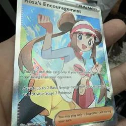 English Pokemon Perfect Order Rosa’s Encouragement Full Art #3 (114/088). - Image 3