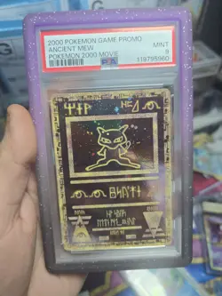 2000 Pokemon Game Movie Ancient Mew Promo PSA 9 MINT - Image 1