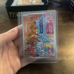 Pokemon TCG Deerling Card IR Temporal Forces 165/162 Near Mint Condition - Image 1