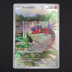 Pokemon TCG Card Koraidon SVP014 Scarlet &Violet Black Star Promo - NM - Image 1