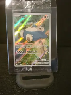 Snorlax SVP EN 051 Black Star Promo Scarlet & Violet Pokemon 151 Card - SEALED - Image 1