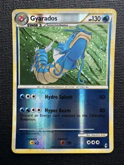 Pokemon Gyarados 7/95 Reverse Holo Call of Legends 2011 LP - Image 1